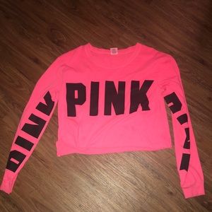 Victoria Secret Long Sleeve crop top